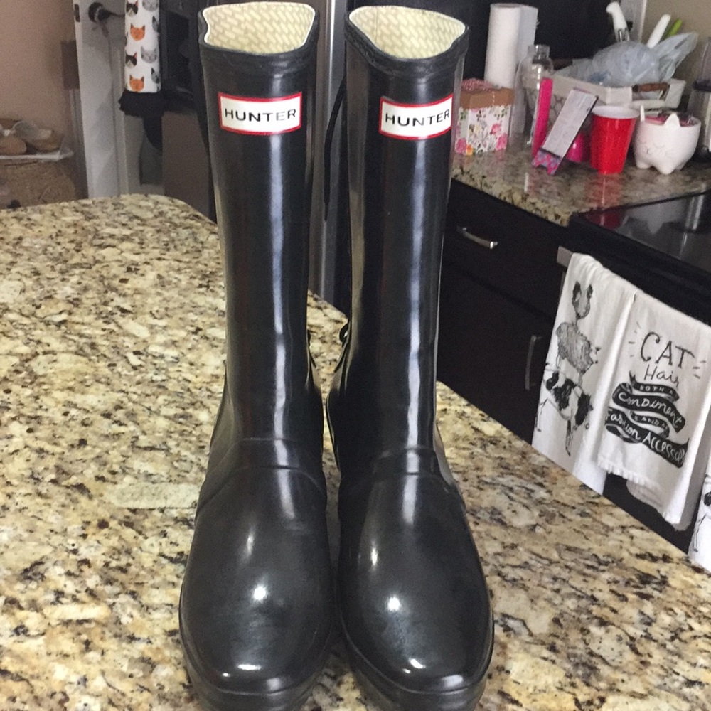 Hunter rain boots